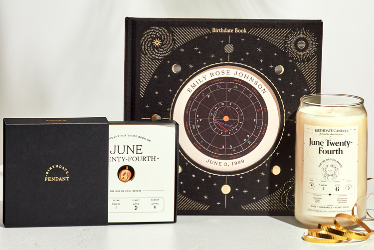 Pendant, candle and book bundle product image