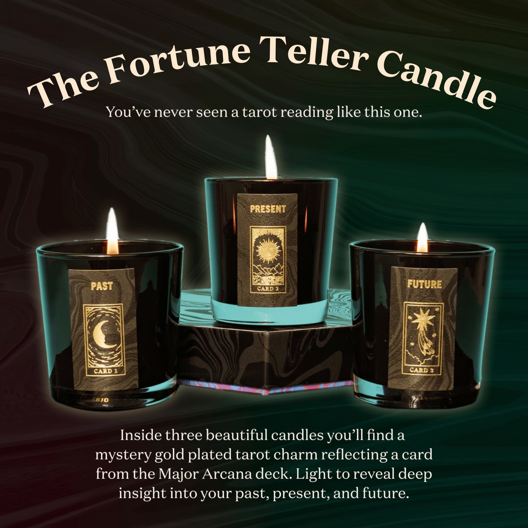 The Fortune Teller Candle Set of 3