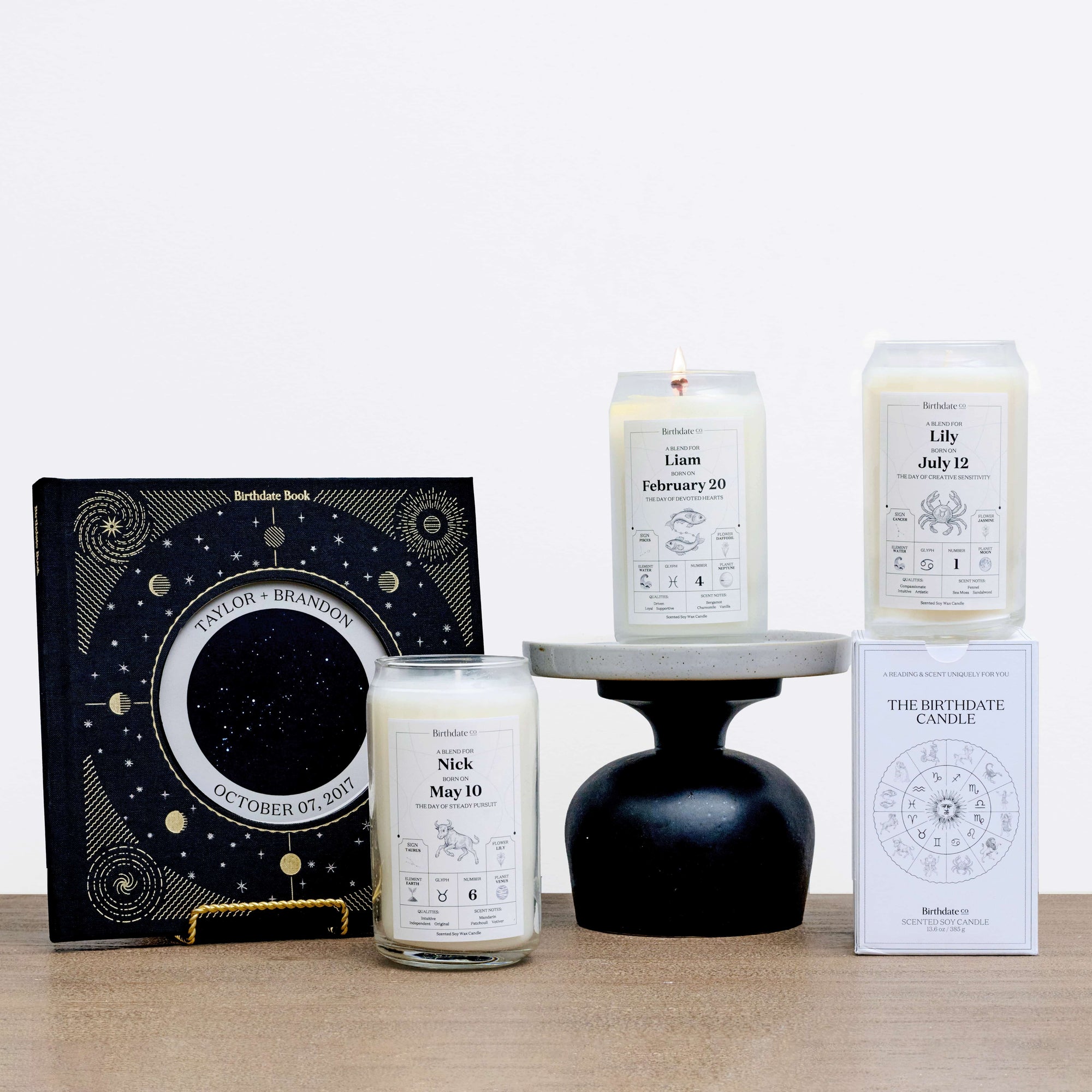 The Birthdate Candle