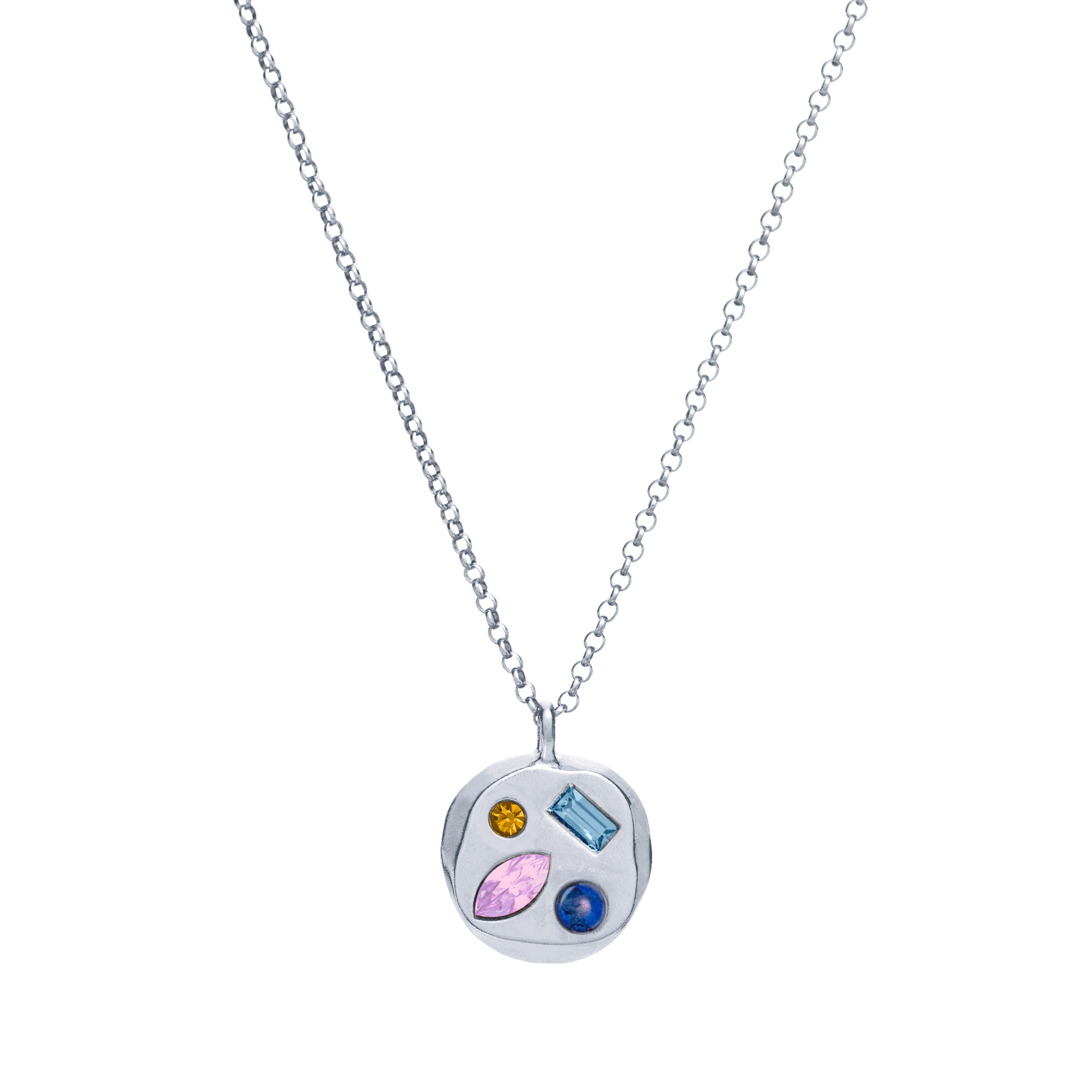 The February Twenty-Fifth Pendant in Sterling Silver