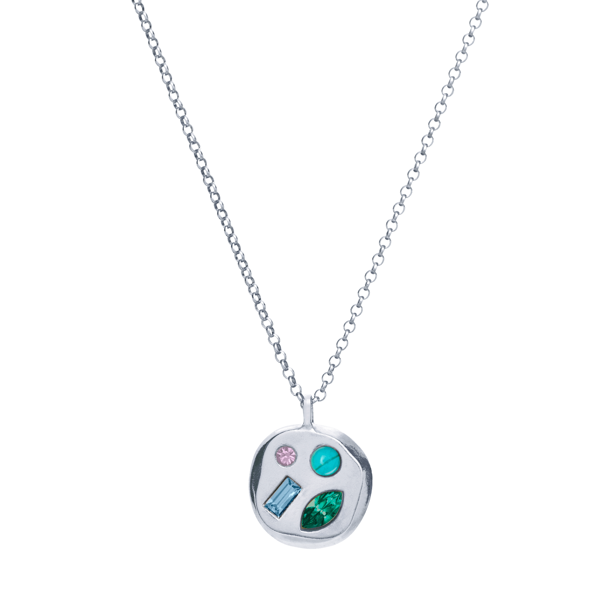 The May Twenty-Second Pendant in Sterling Silver