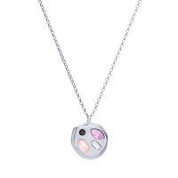 The June Twenty-Eighth Pendant in Sterling Silver