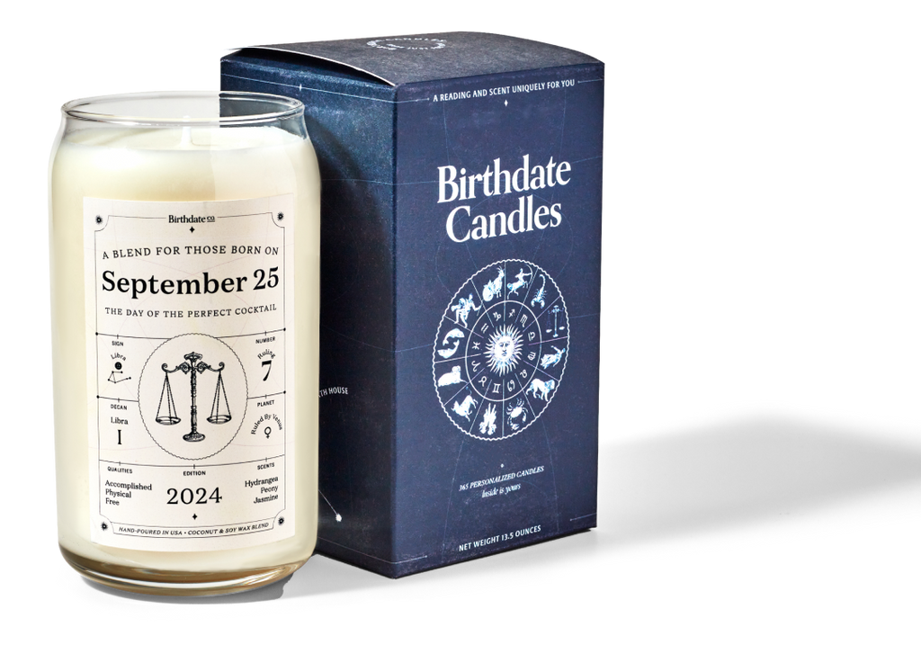 Personalized Zodiac Candles and Books | Birthdate Co.