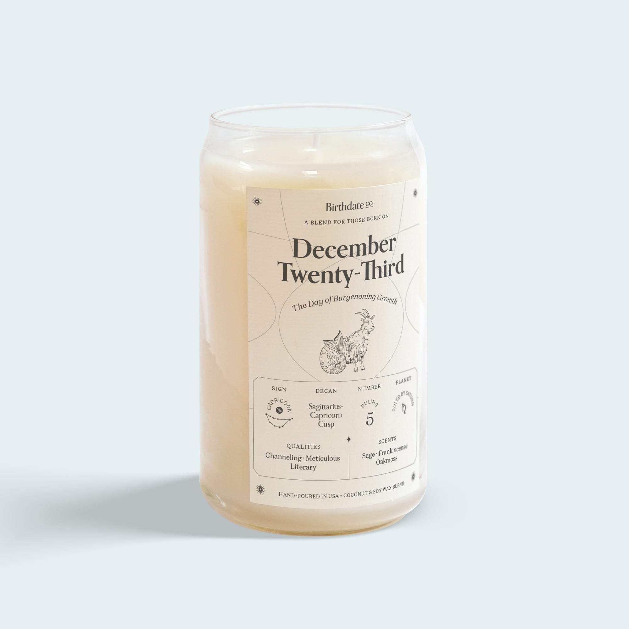 The December Twenty-Third Birthday Candle