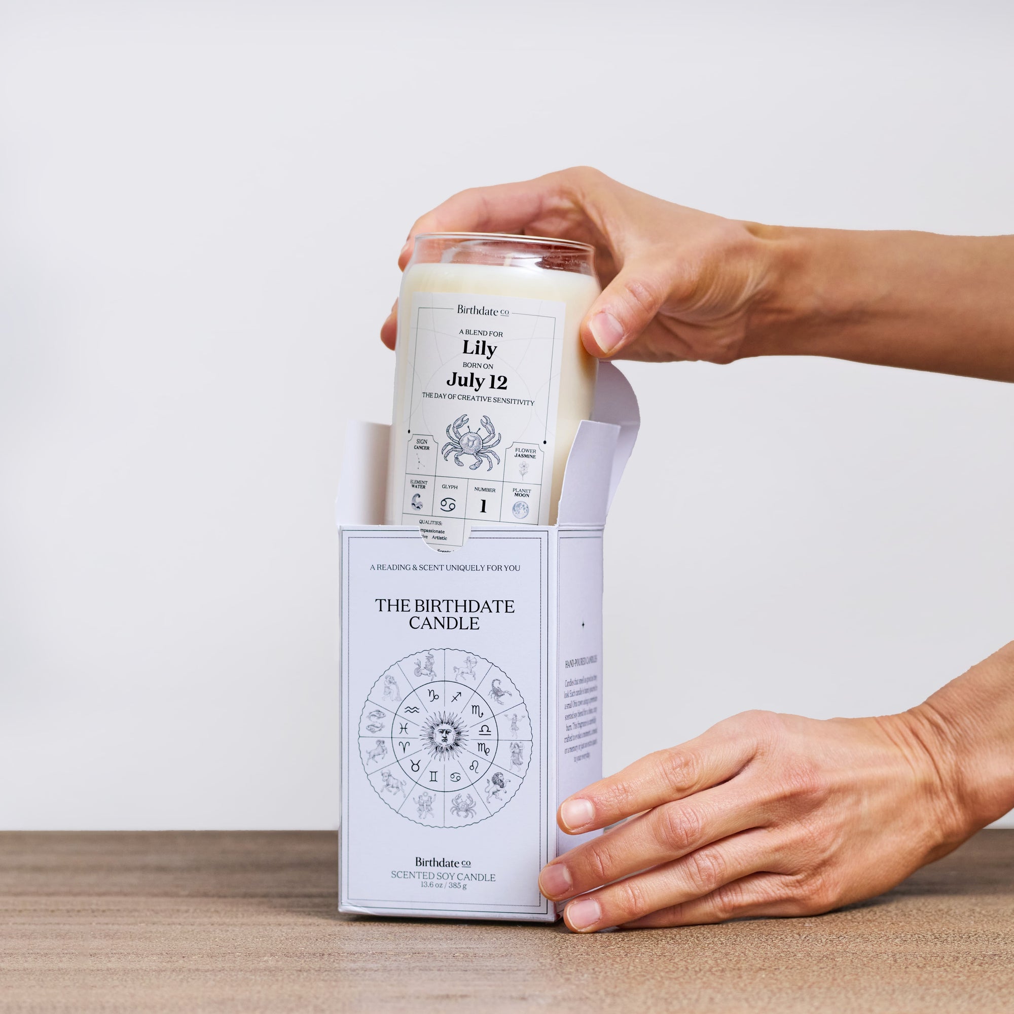 The Birthdate Candle